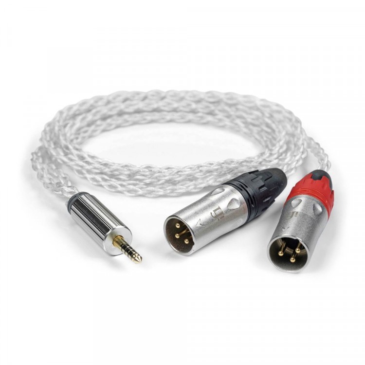 ifi Audio 4.4mm to XLR cable TRRRS 對 雙 XLR 公 Y型平衡訊號線 2m